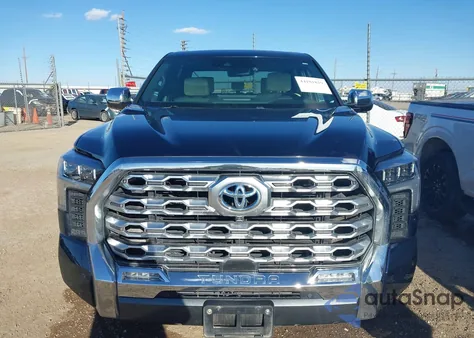 2023 Toyota Tundra Hybrid 1794 Edition z USA, uszkodzony, nr VIN 5TFMC5DBXPX018993